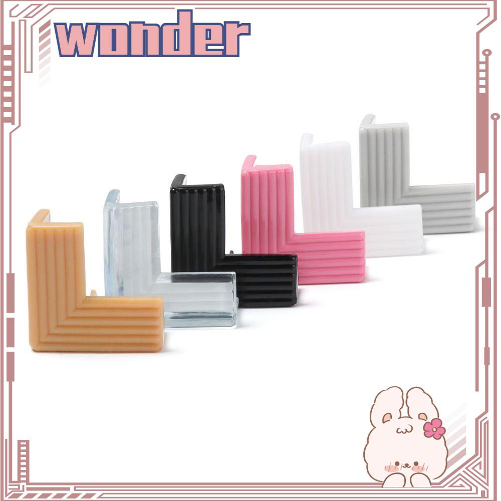 Wonder 4PCS Corner Guards Soft Desk Pelindung Sudut Meja Pengaman Anak