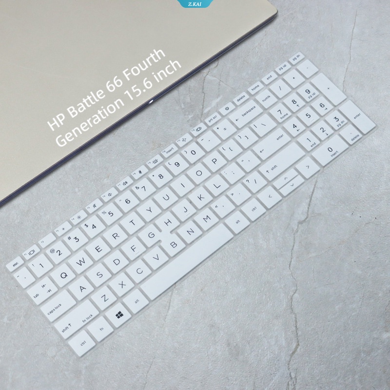 Pelindung Film Keyboard Silikon Laptop Untuk HP Battle66 Fourth Generation 15.6 Inch Tahan Air Dan Tahan Lembab Full Coverage Protective Film [ZK]