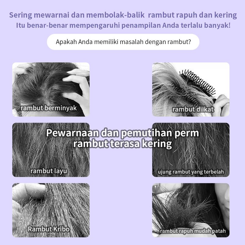 Masker Rambut-Rambut Mengkilap,Memperbaiki Rambut Rusak,wangi yang tahan lama,hair care