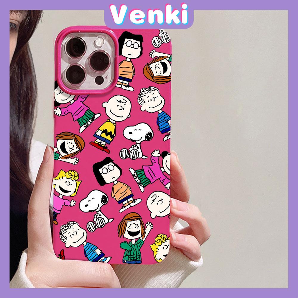 VENKI - For iPhone 11 iPhone Case Red Glossy TPU Soft Case Shockproof Protection Camera Cute Cartoon Character Compatible with iPhone 14 13 Pro max 12 Pro Max xr xs max 7Plus 8Plus