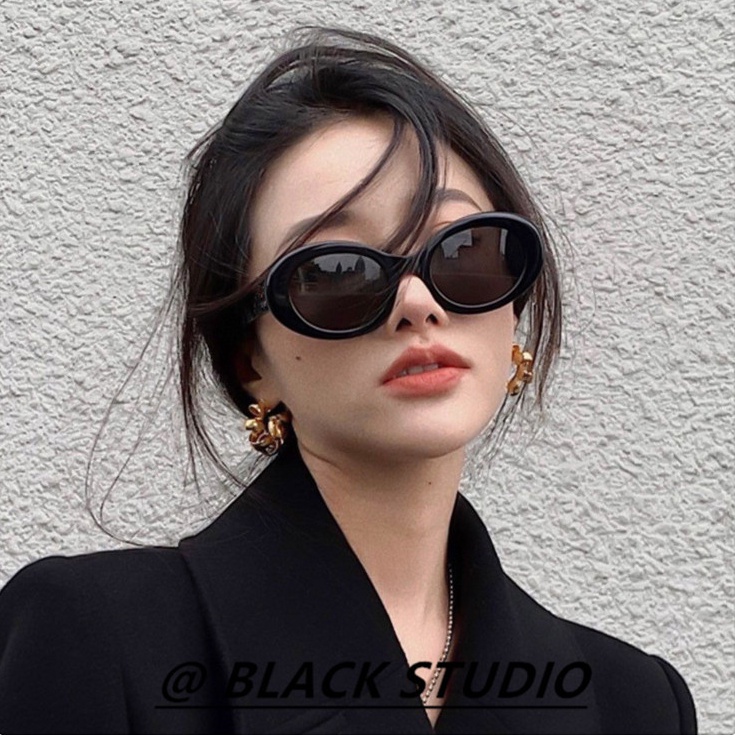 Aesthetic Shades Sunglasses UV400 Untuk Wanita/Pria Eyeglasses Colour