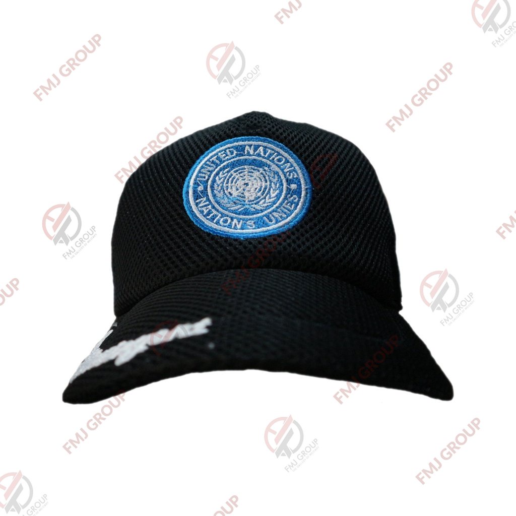 Topi Doublemesh PBB UN Topi Unifil Garuda Contingent United Nation Baseball Hat Mesh