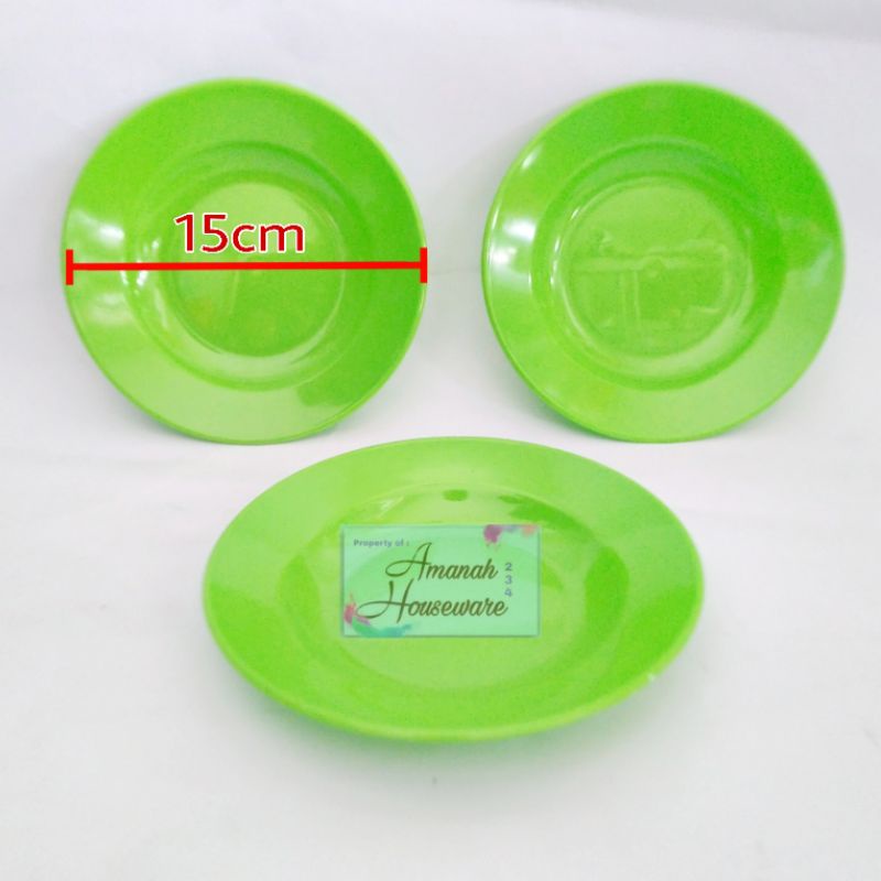 (1Pcs) Lepek / Piring Kecil Untuk Snack dan Kue Bahan Plastik Tebal