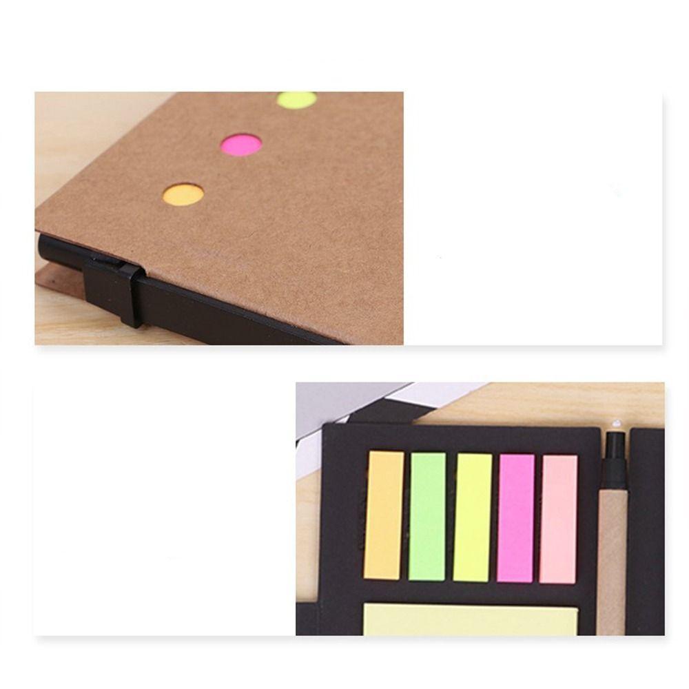 [Elegan] Kertas Catatan Tempel Set DIY Tulisan Alat Tulis Keypoints Marker Membaca Label Diary Planner Stiker Diposting Sticky Notes Sticky Bookmark Perekat Label