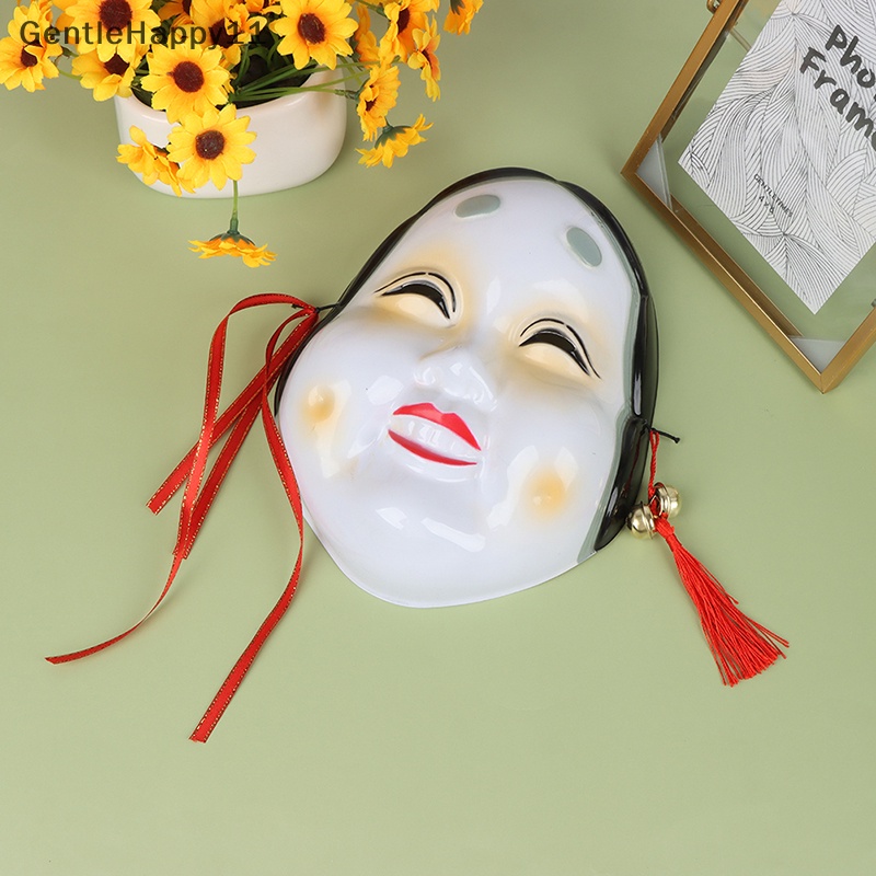 Gentlehappy Masker Drama Tradisional Jepang Halloween Jelek Wanita Perform Masks Props id