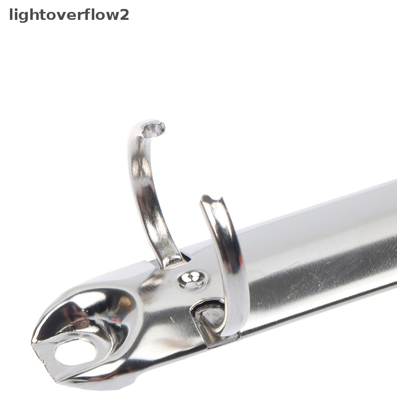 [lightoverflow2] Klip Jilid Spiral Binder Metal 2 Lubang Untuk Scrapbook Album Notebook [ID]