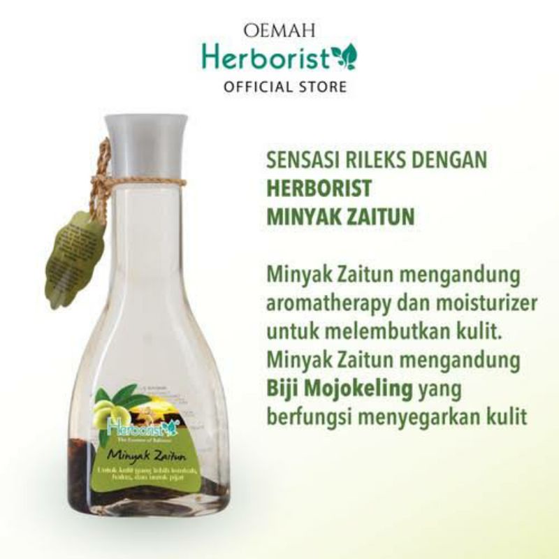 ★ BB ★ HERBORIST Olive Oil Collagen 150ml / Olive Oil Collagen 75ml / Minyak Zaitun 75ml / Minyak Zaitun 150ml