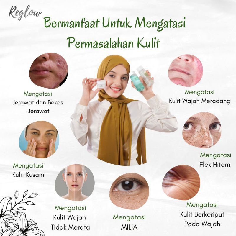 Reglow Glowing Skin Treatment Skincare Original Paket Lengkap By Dr Sindy Halal BPOM - Re Glow Paket Flek Hitam Darkspot Anti Aging