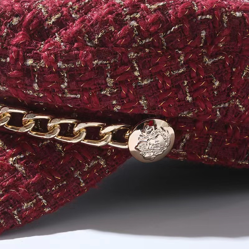 Topi Baret Korea Wanita Dewasa Oktagonal Gaya Retro Selebgram Fashion Kekinian Kualitas Import BRT4