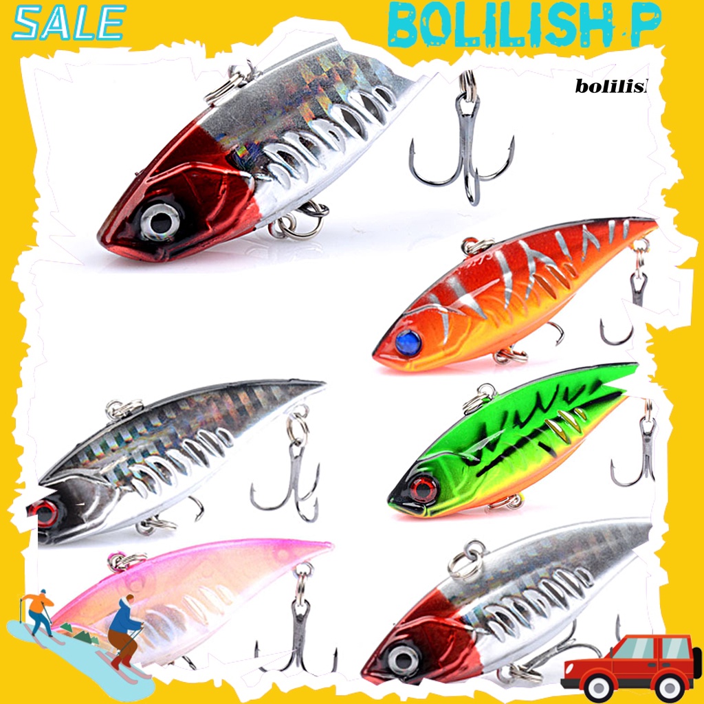 Bo-5pcs 6.8CM/11G Memancing Memikat Cincin Simulasi Manik-Manik 3D Fisheyes Disederhanakan Warna Cerah Menarik Ikan Universal Tenggelam VIB Buatan Umpan Keras Perlengkapan Memancing