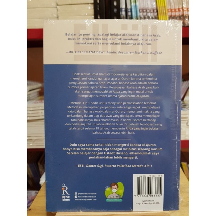 Cara Mudah Memahami AL-Quran Otodidak Metode 3 in 1