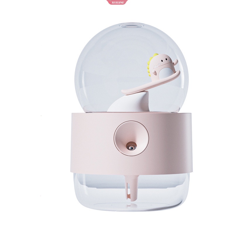 Xiaomi Rotating music ball humidifier Kartun Lucu cute pet Kecil snowman Kecil Dinosaurus interior music box Pelembab Air [ZXL]