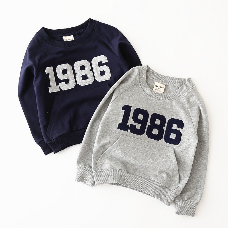 Bisa Bayar Ditempat/ BS/COD/BAJU ATASAN ANAK 1986/KAOS SWEATSHIRT LENGAN PANJANG/GOOD QUALITY/REAL PICTURE