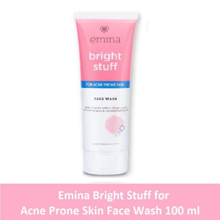 Emina Bright Stuff for Acne Prone Skin Face Wash 100 ml