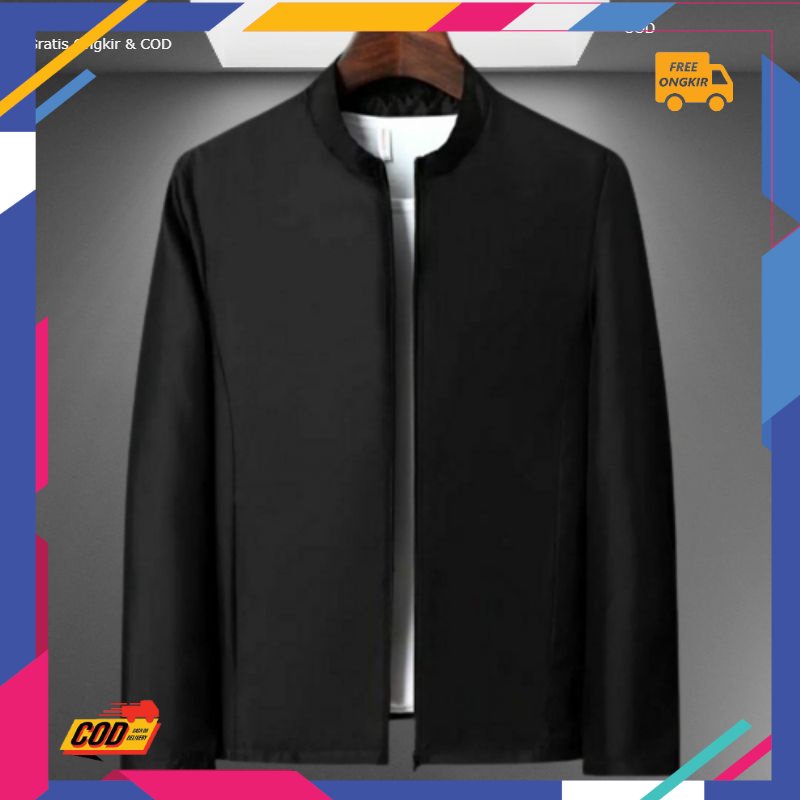 BUAT ANAK DEWASA REMAJA SMP SD SMK KULIAH /JAKET KANTOR/JAKET POLOS/JAKET PRIA SEMI JAS/JASKET POLOS