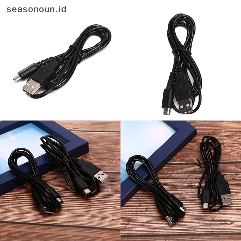 Seasonoun DS Lite NDSL DSL USB Charging Power Charger Cable Lead Wire Adapter Untuk NS.
