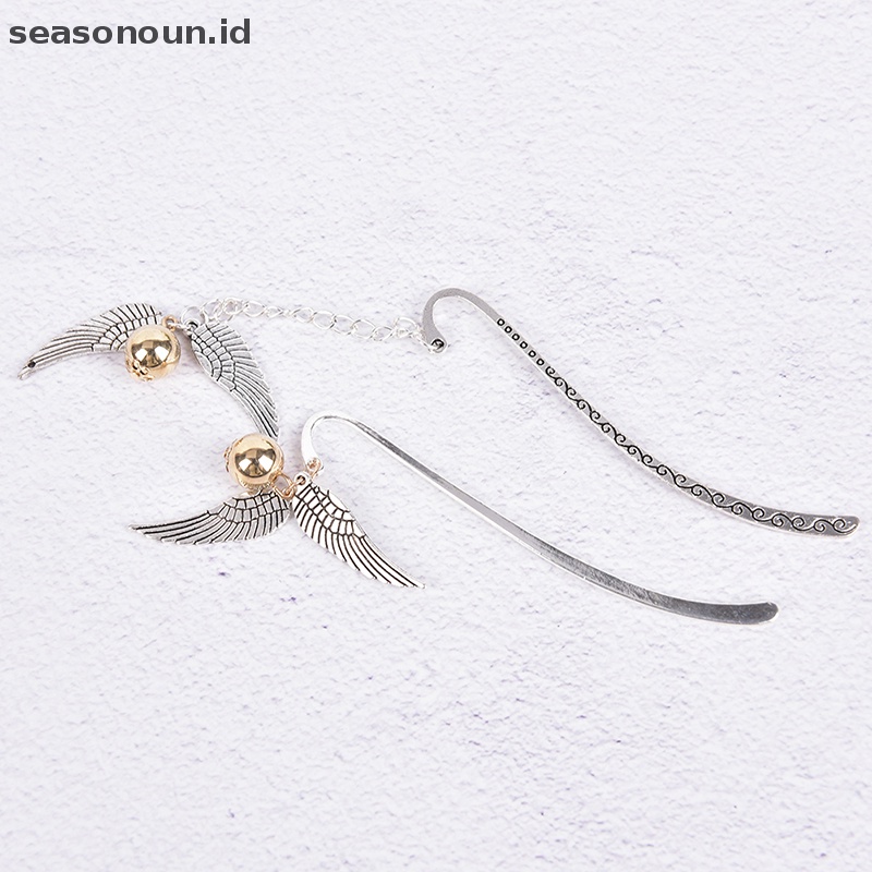 Seasonoun Gold Hadiah Terbaik Untuk Pembaca Bookmark Harry Bookmark Charm Bookmark Alat Tulis Sekolah.