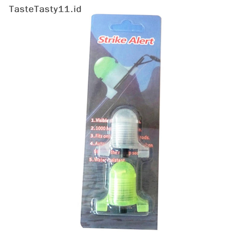 Tastetasty 5pcs Smart Underwater Flashing LED Memancing Sensor Cahaya Umpan Tahan Lama Kecerahan.