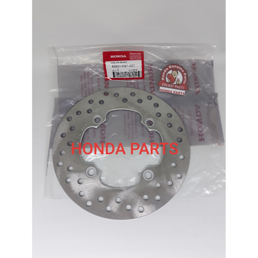 PIRINGAN CAKRAM BELAKANG DISK. RR BRAKE NEW PCX ORIGINAL AHM