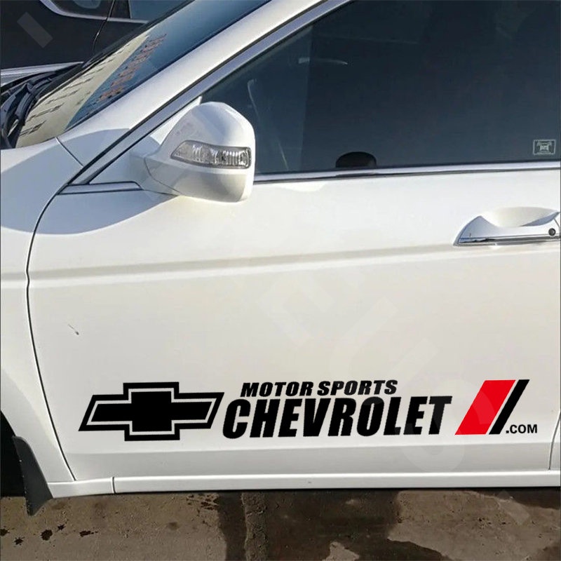 Chevrolet Stiker Mobil Auto Door Side Body Decor Decals Anti Gores Cover Lecet Untuk Spin Orlando Captiva Lova Zafira Trax Colorado Aveo Spark Aksesoris Dekorasi Mobil