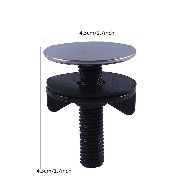 304alat Penutup Lubang Wastafel Stainless Dispenser Sabun Lubang Kran Dekorasi Baskom Sayur Penutup Sealing Cover Plug