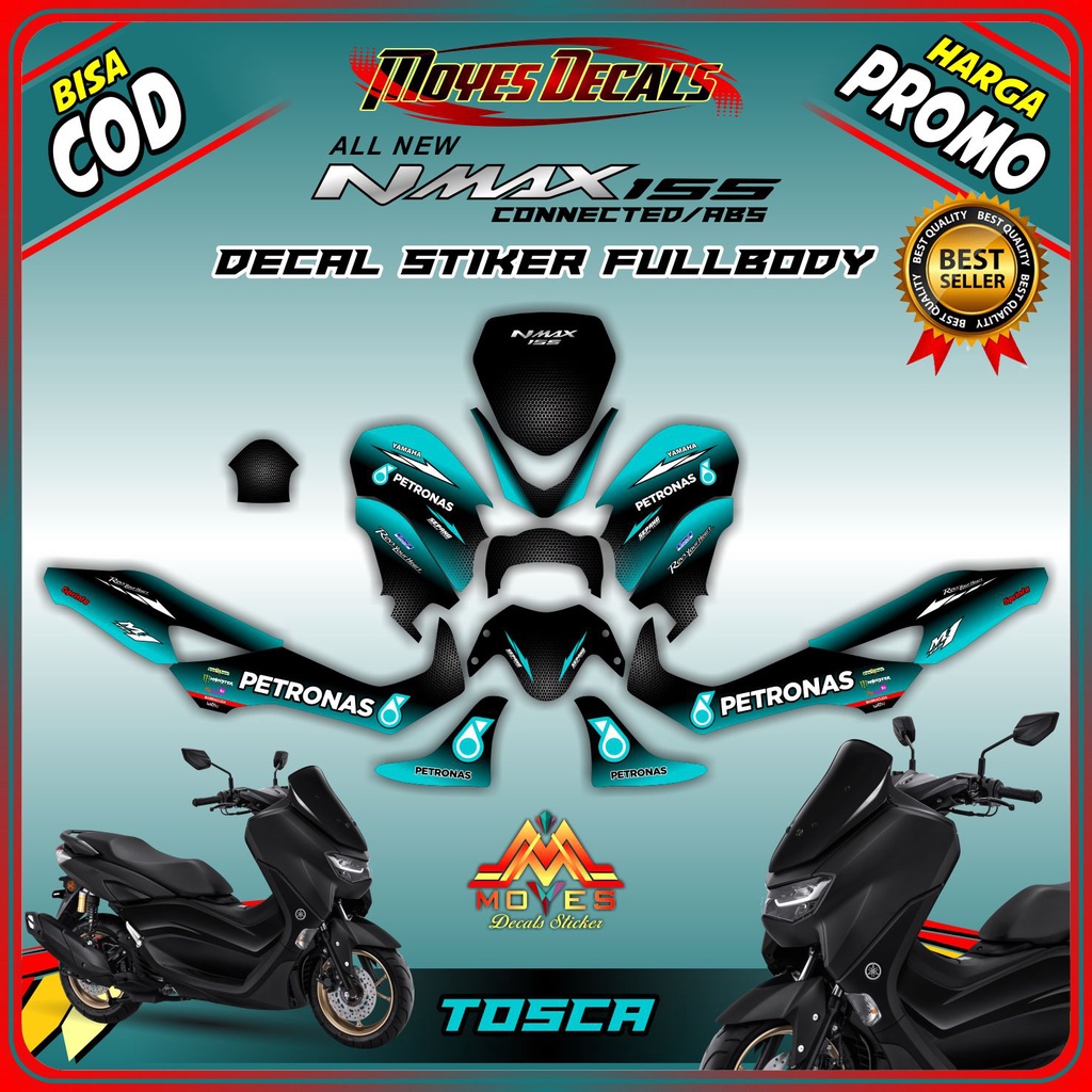 decal new nmax 155 decal motor nmax decal yamaha nmax 155 2021 petronas