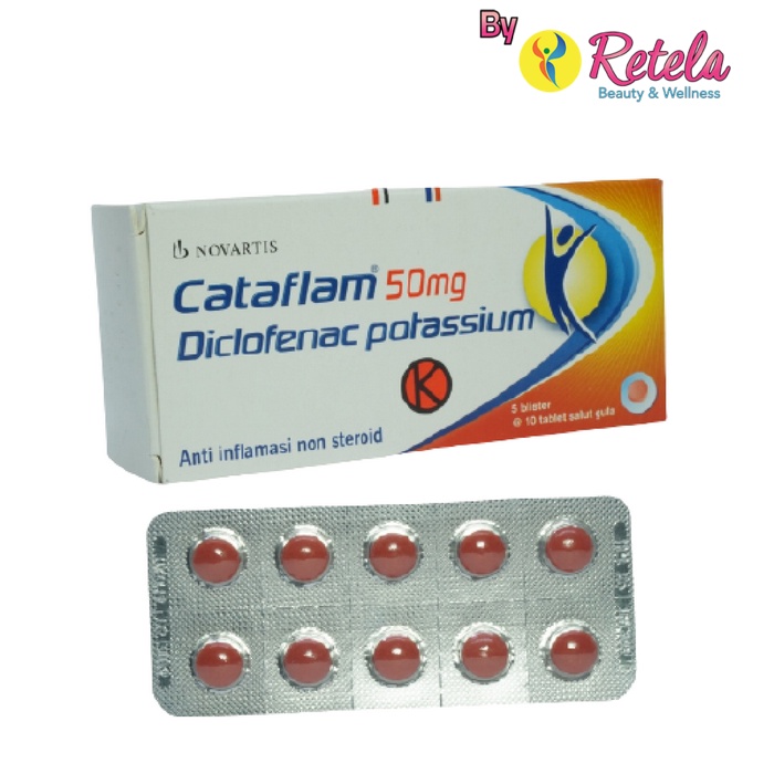 CATAFLAM 50MG 1 BLISTER ISI 10 TABLET