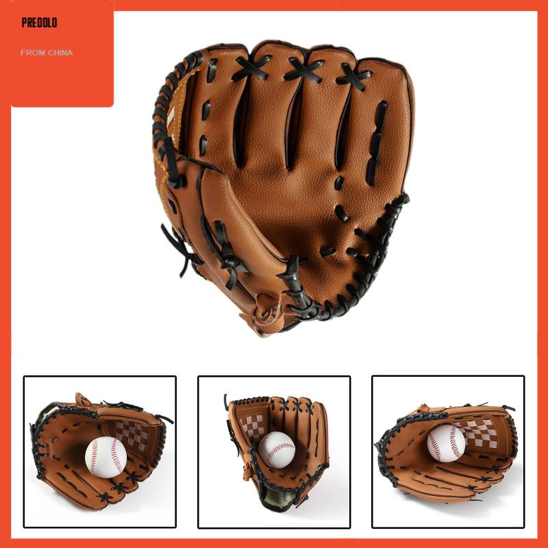 [Predolo] Baseball Glove Mitts Infield Pitcher Gloves Youth Right Hand Softball Gloves