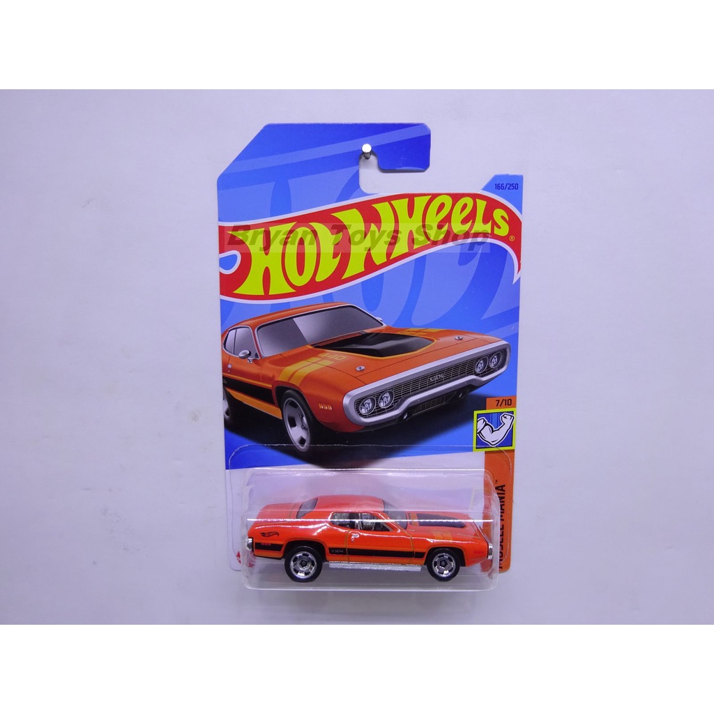 Hot Wheels 71 Plymouth GTX Orange