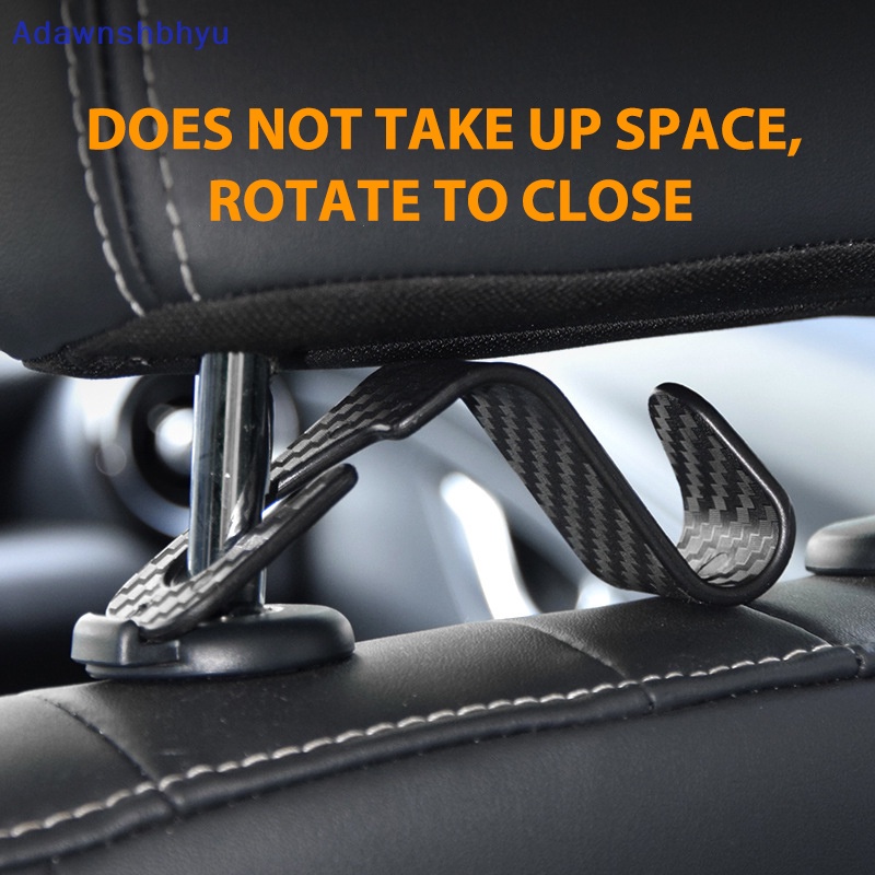 Adhyu 1Pcs Universal Car Seat Back Hook Aksesoris Mobil Interior Gantungan Holder Storage ID