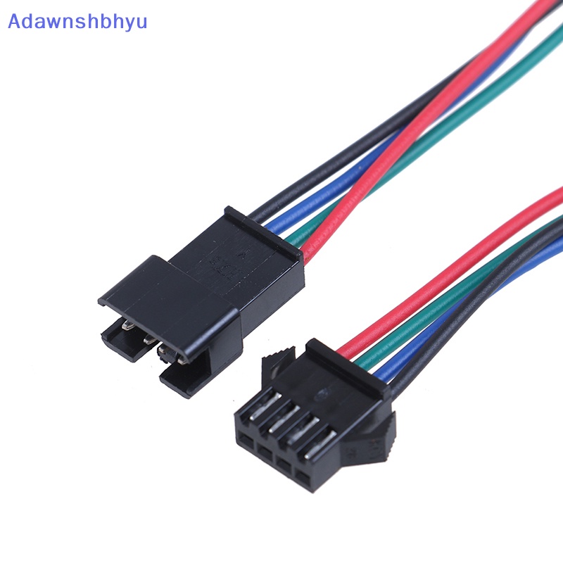 Adhyu 5pasang SM 2Pin 3Pin 4Pin Male Dan Female Konektor Kawat LED Strip 20cm ID