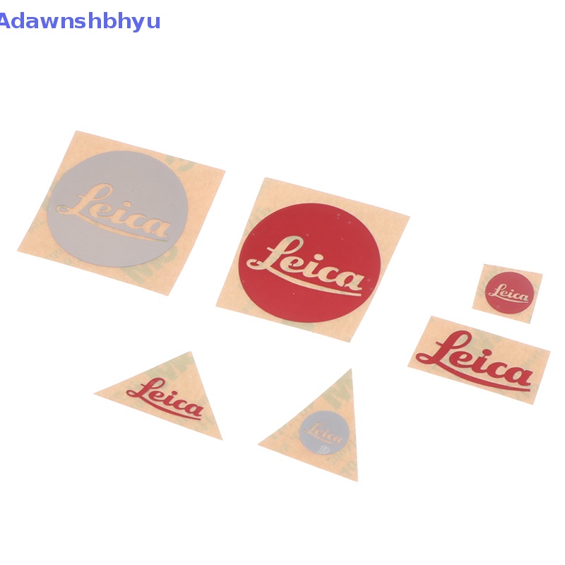 Adhyu Leica Stiker Metal Logo Stiker Handphone Stiker Kamera Stiker Logam ID