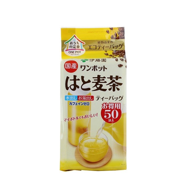 

Itoen Ito En One Pot Domestic Hato Mugicha / Barley Tea 50 x 4 Gram