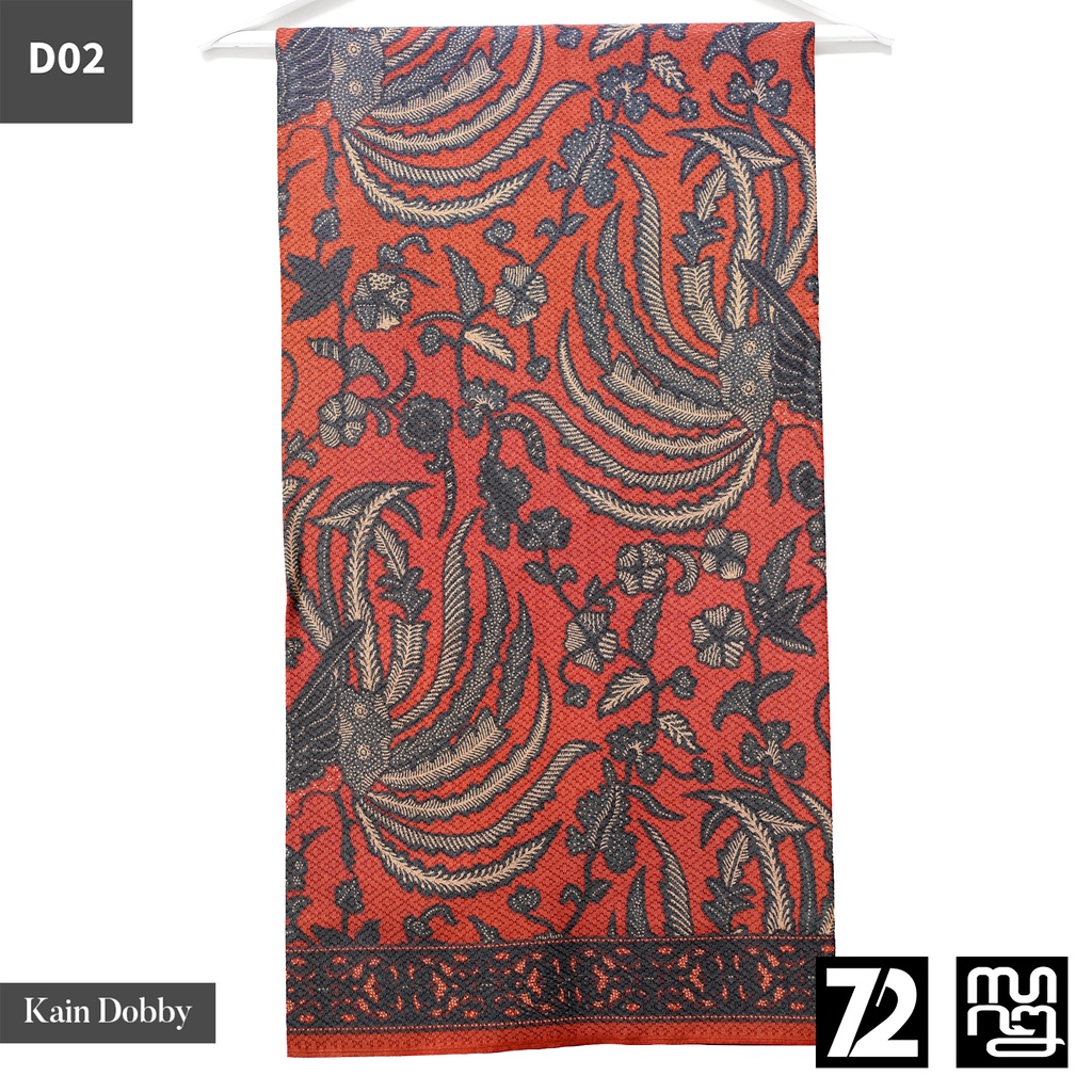 BAHAN BATIK PREMIUM Dobby Dobi Dobbi Motif Phoenix Warna Cream 723645 Cap 72 Jarik Jarit Samping Kebat Panjang Batik Dobby Modern Premium Bahan Seragam Batik Pernikahan Kantor Keluarga Murah Kamen Jadi Batik Bali Lembaran