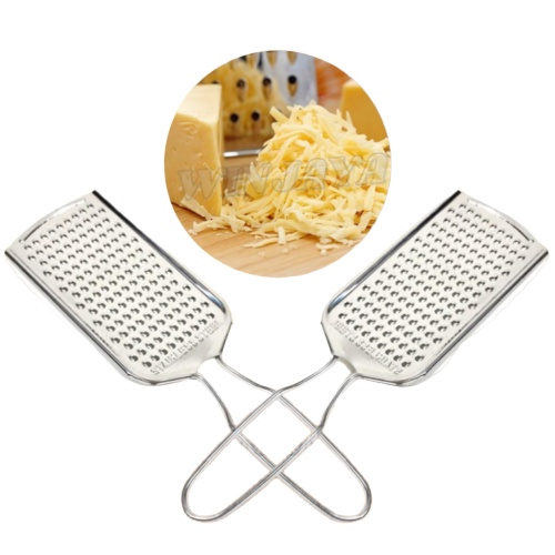 BOP PARUTAN KEJU STAINLESS STEEL ALAT PARUT COKELAT WORTEL KENTANG SAYUR GRATED CHEESE 21CM SERBAGUNA