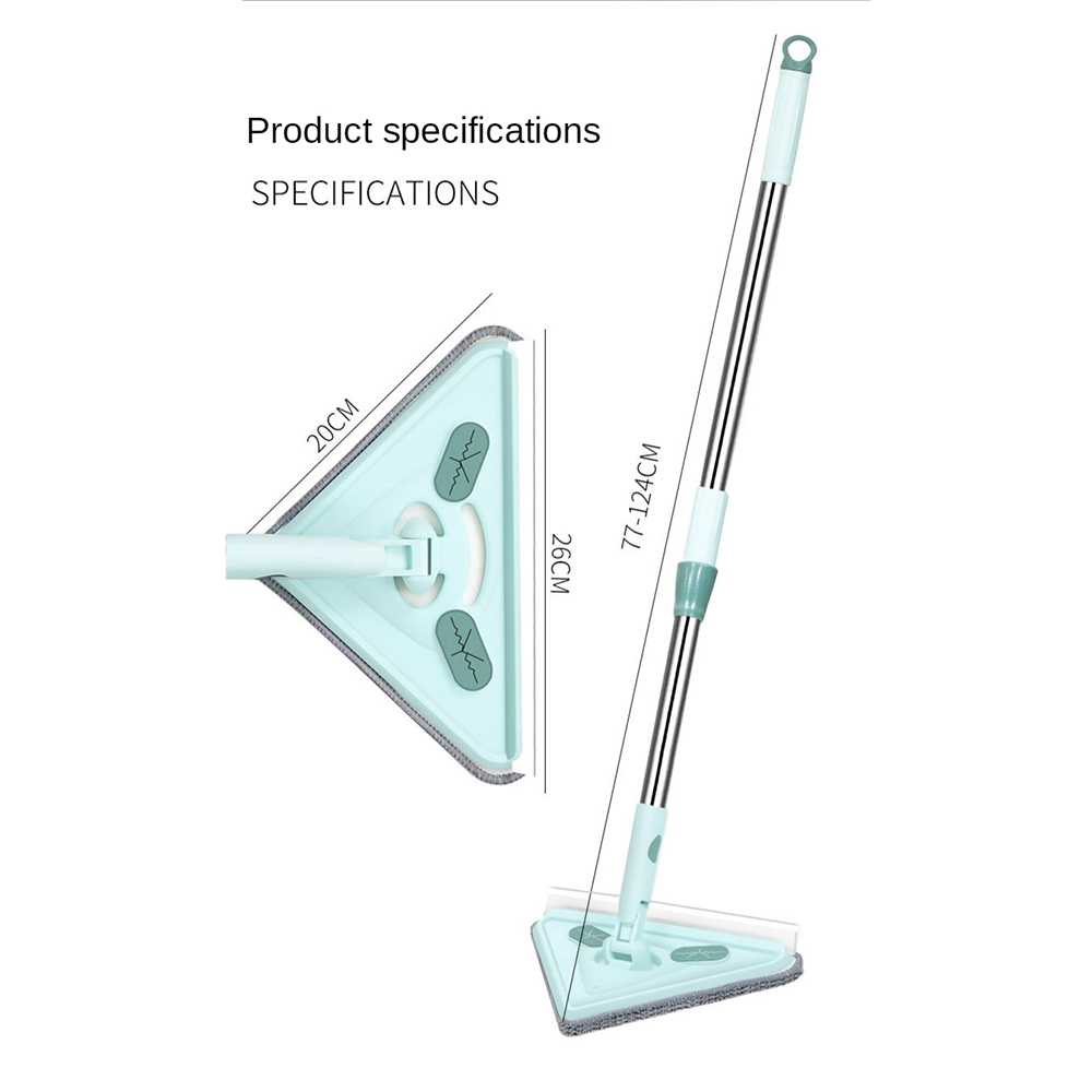 TD - DPR LzWing Alat Pel Segitiga Multifungsi Floor Windows Wiper - LZ26