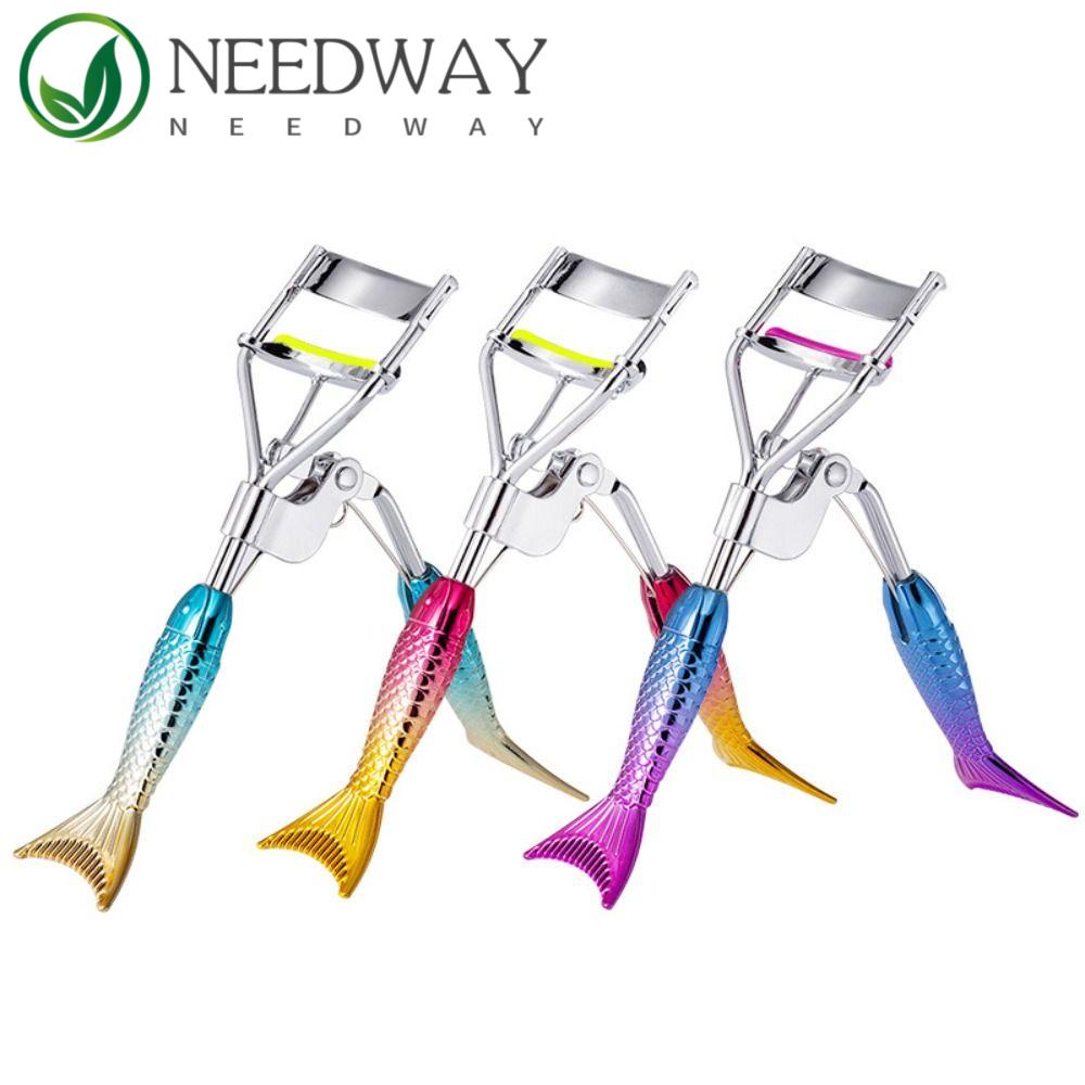 Needway  Penjepit Bulu Mata Portable Profesional Tahan Lama Kosmetik Wanita Curl Eye Lash Lady Alat Makeup Penjepit Bulu Mata