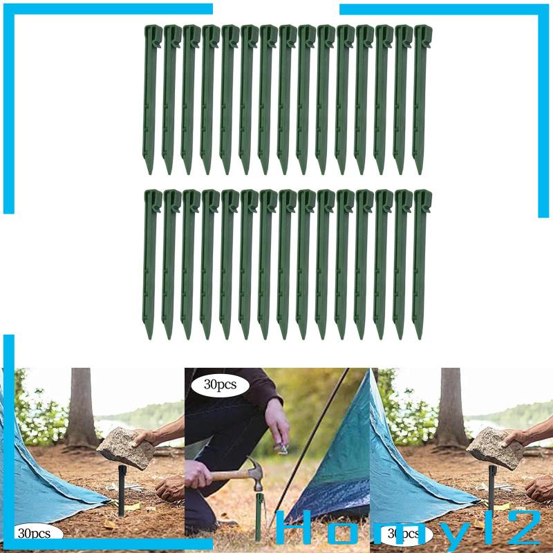 [HOMYL2] 30buah Camping Stakes Multiuse Tahan Lama Heavy Duty Kuat Pasak Tenda