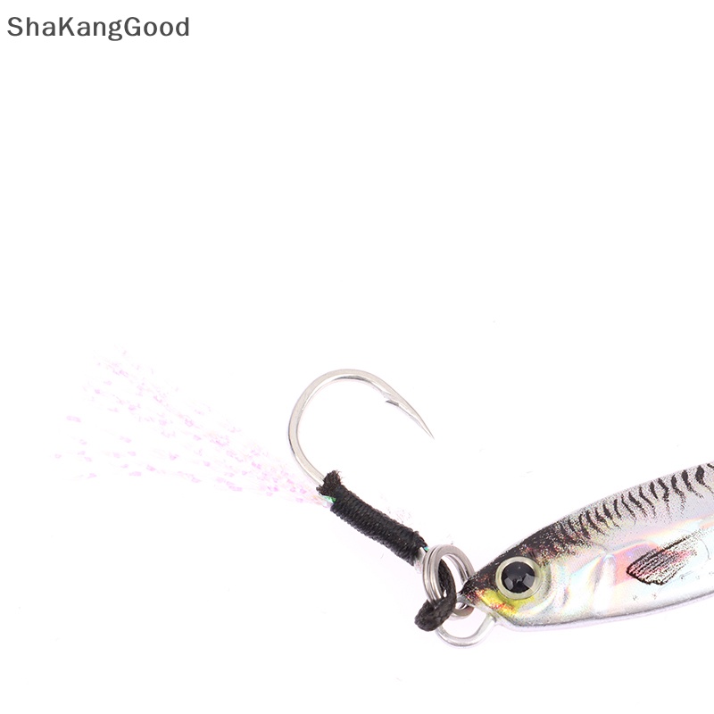 Skid Sea Fishing Slow Jig Metal Jigging Sendok Laser Umpan Buatan Kapal Pancing Jig SKK