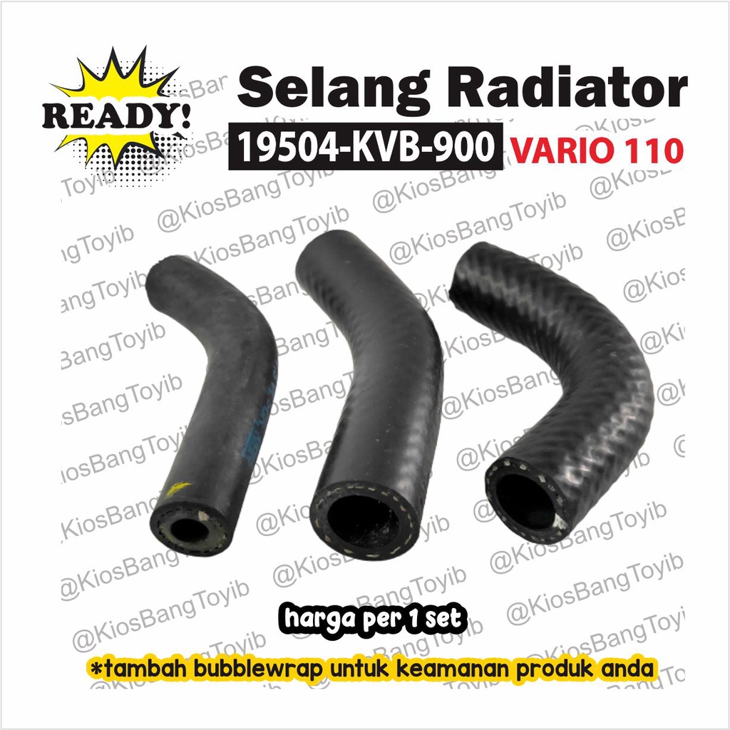 Selang Slang Radiator Assy Set Honda VARIO 110 CW Karbu (19504-KVB)