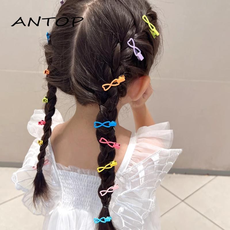 [antop] Jepit Rambut Bentuk Hati Manis Anak Tidak Sakit Rambut Lucu Hair Clip Girl Side Bangs Clip