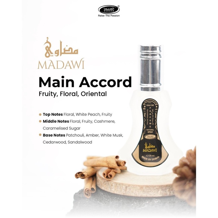 Parfum Minyak Wangi Dobha Spray Madawi 35ml Original