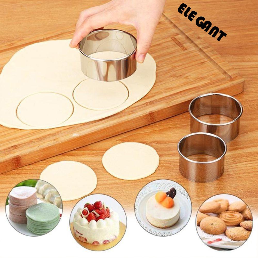 [Elegan] Cetakan Dumplings Molds Set Cookie Wrapper Cutter Alat Pemotong Maker