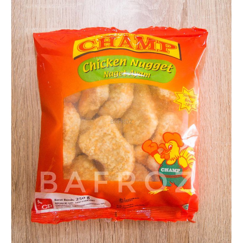 

Champ Chicken Nugget 250gr