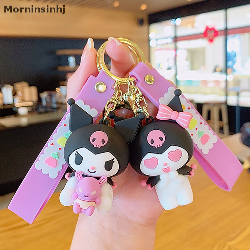 Mornin 2023gantungan Kunci Sanrio Kuromi Lucu Kawaii Cowok Cewek Kartun Kreatif Keyring Car Backpack Aksesoris Liontin Anak Hadiah id