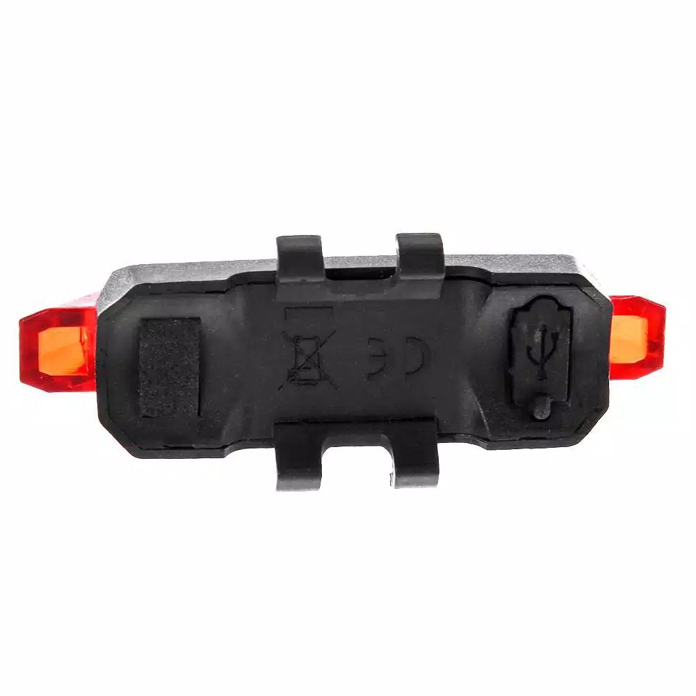 Lampu Belakang Sepeda LED Tail Light USB Rechargeable