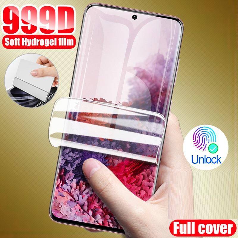 4pcs Film Hidrogel Bening Untuk Infinix Hot20 20i 12i 10T 10S NFC 10 8 Lite Pelindung Layar Lembut Untuk Infinix Hot12 11 10 9 Play Pro Bukan Tempered Glass