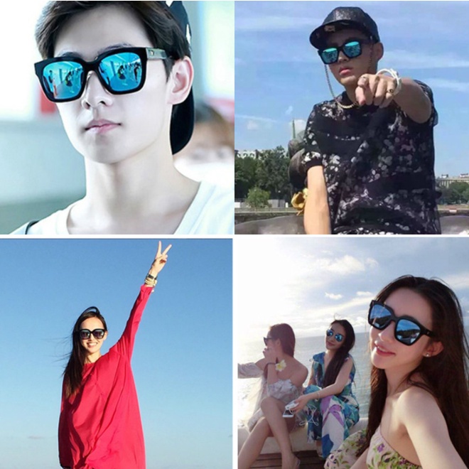 CC (KM60) Kacamata Fashion Sunglasses Kacamata Hitam Kacamata Unisex