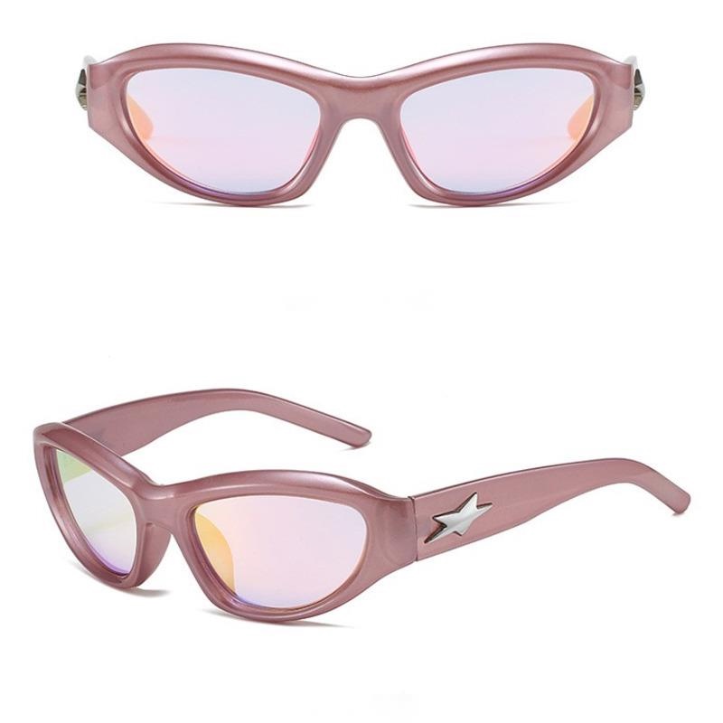 Kacamata Tabir Surya Sunglasses Punk Retro Harajuku