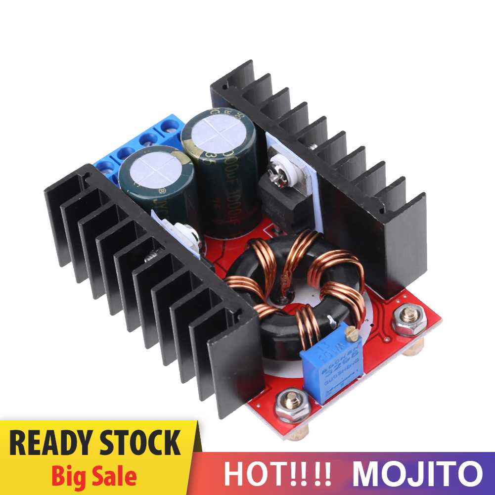 150w DC-DC Boost Converter Step Up Modul Power Supply Papan 10-32V Ke 12-35V